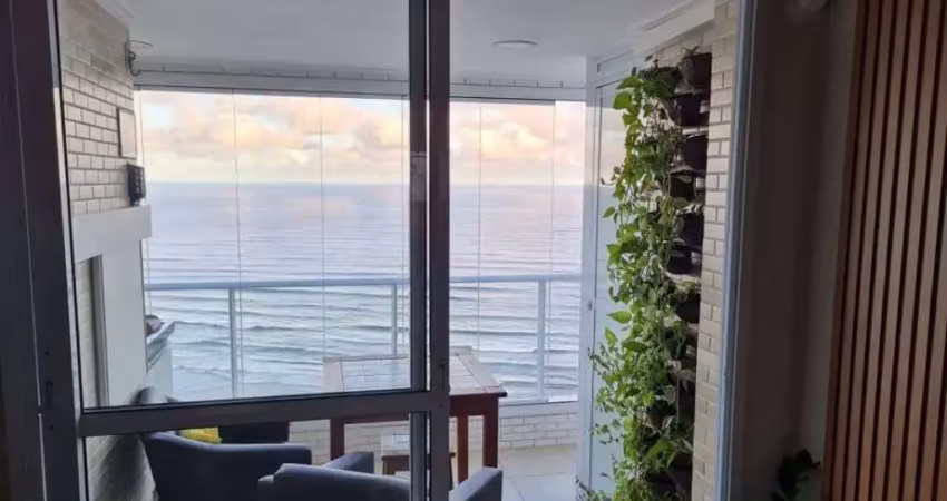 Apartamento à venda em praia grande, canto do forte, com 2 quartos, 70m²