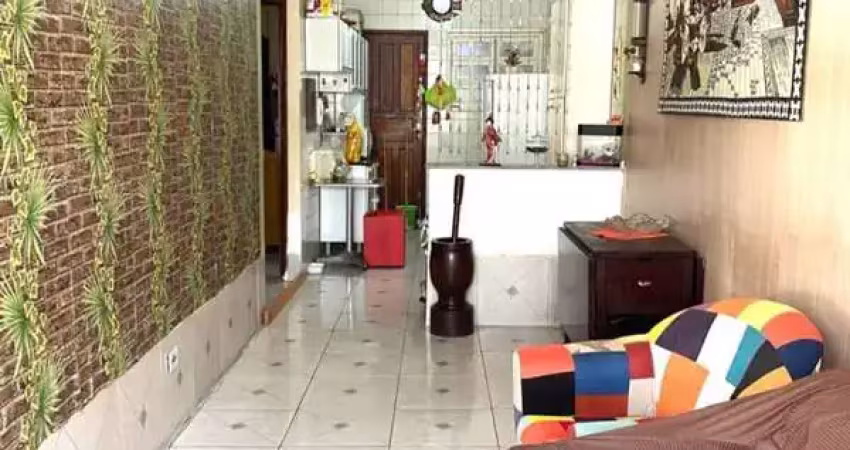 Casa à venda em praia grande, jardim imperador, com 2 quartos, 62m²