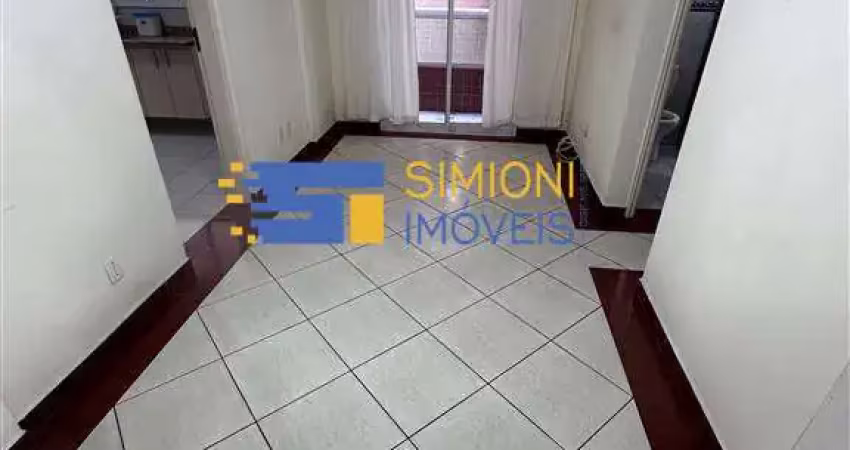 Apartamento à venda em praia grande, guilhermina, com 1 quarto, 46m²
