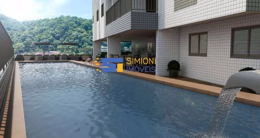 Apartamento à venda em praia grande, canto do forte, com 2 quartos, 72m²