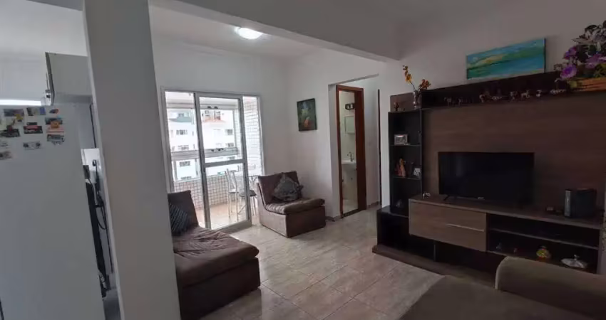 Apartamento à venda em praia grande, aviação, com 2 quartos
