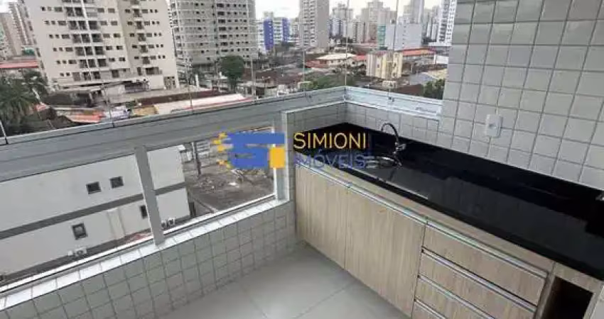Apartamento à venda em praia grande, tupi, com 1 quarto, 53m²