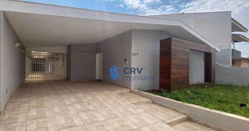 Casa com 3 dormitórios para alugar, 143 m² por R$ 4.235,00/mês - San Remo - Londrina/PR