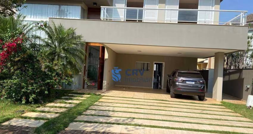 Sobrado, 468 m² - venda por R$ 4.900.000,00 ou aluguel por R$ 20.300,00/mês - Royal Park Residence &amp; Resort - Londrina/PR