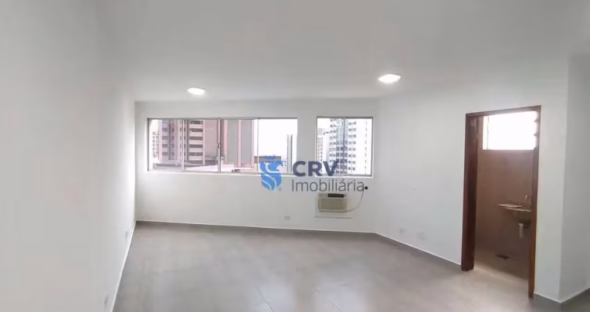 Sala para alugar, 30 m² por r$ 1.400,00/mês - centro - londrina/pr