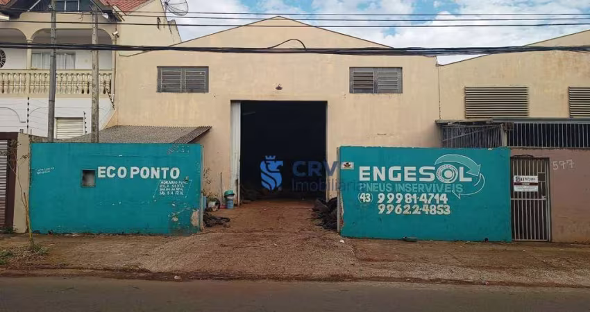 Barracão, 720 m² - venda e locação  por R$ 1.700.000 ou aluguel por R$ 7.500/mês - Waldemar Hauer - Londrina/PR