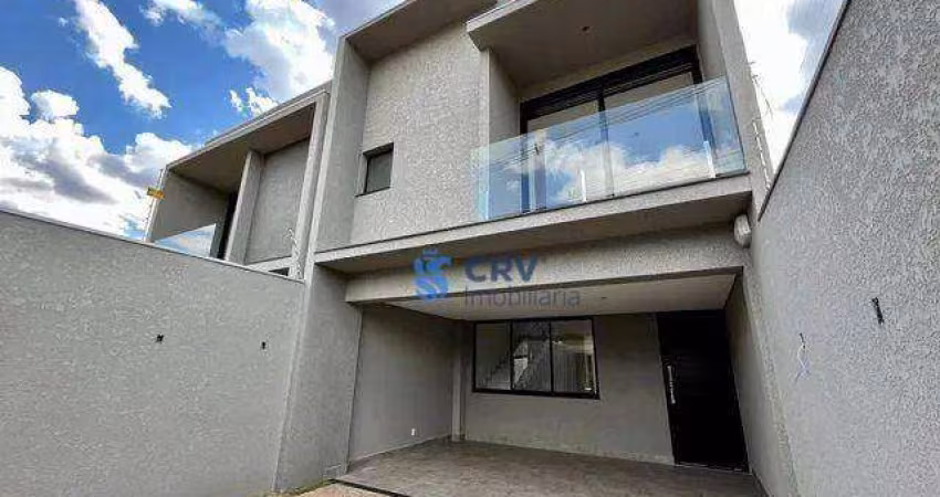 Sobrado com 3 dormitórios à venda, 173 m² por R$ 1.090.000,00 - Residencial José Lázaro Gouvea - Londrina/PR