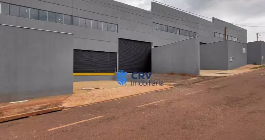 Barracão, 2400 m² - venda por r$ 12.000.000,00 ou aluguel por r$ 75.000,00/mês - jardim bandeirantes - londrina/pr