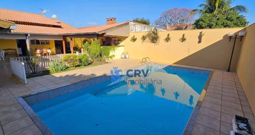 Casa com 3 dormitórios à venda, com piscina  184 m² por R$ 800.000 - Vila Casoni - Londrina/PR