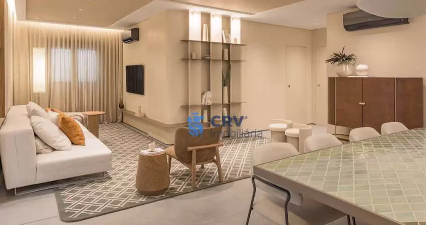 Apartamento com 3 dormitórios à venda, 111 m² por r$ 1.400.000,00 - gleba fazenda palhano - londrina/pr