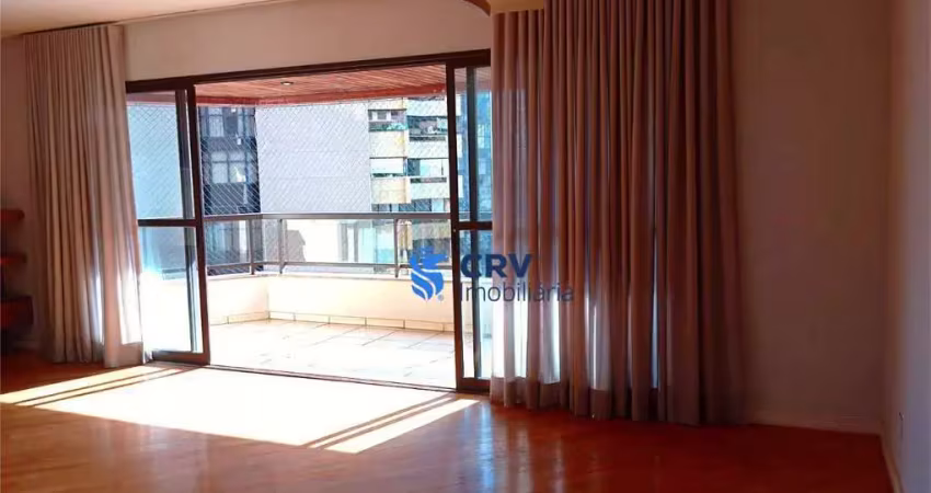 Apartamento com 4 dormitórios para alugar, 180 m² por r$ 6.100,00/mês - centro - londrina/pr
