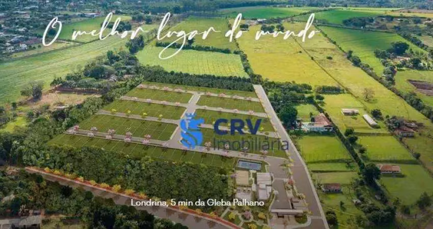 Terreno à venda, 200 m² por r$ 400.000,00 - gleba palhano - londrina/pr