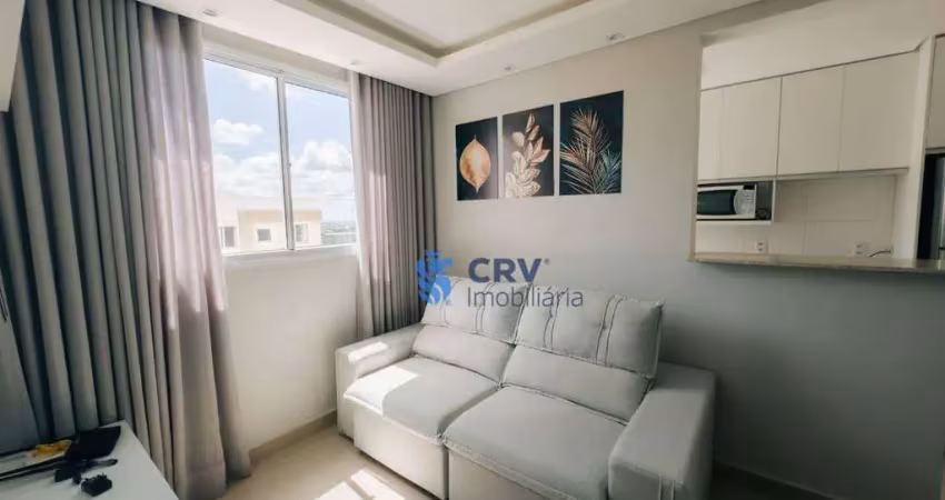 Apartamento com 2 dormitórios para alugar, 45 m² por r$ 2.150,00/mês - cidade industrial ii - londrina/pr