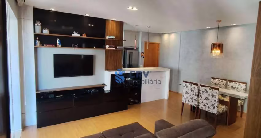 Apartamento com 3 dormitórios para alugar, 82 m² por r$ 5.100,00/mês - santa rosa - londrina/pr