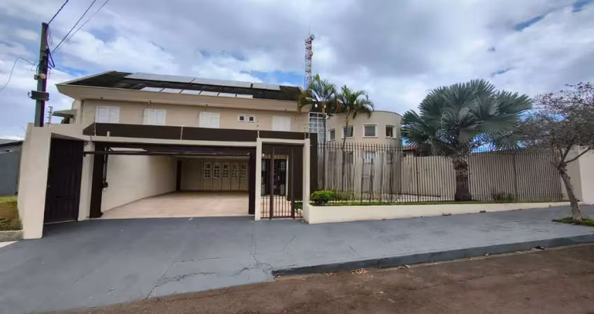 Sobrado com 4 dormitórios para alugar, 374 m² por r$ 7.900,00/mês - parque residencial alcântara - londrina/pr