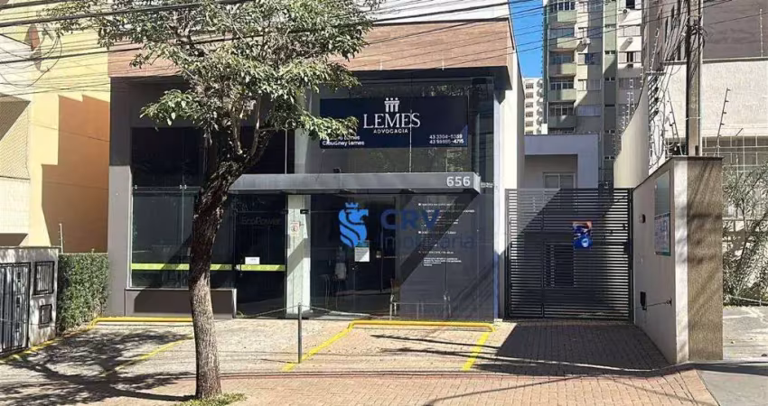 Sala para alugar, 90 m² por r$ 5.070,00/mês - centro - londrina/pr