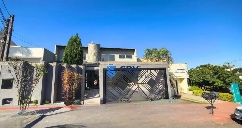 Casa com 5 dormitórios para alugar, 274 m² por r$ 8.500,00/mês - quebec - londrina/pr