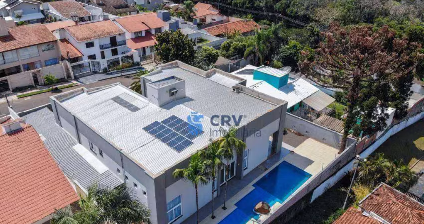 Casa com 5 dormitórios, 549 m² - venda por r$ 2.800.000,00 ou aluguel por r$ 12.000,00/mês - mediterrâneo - londrina/pr