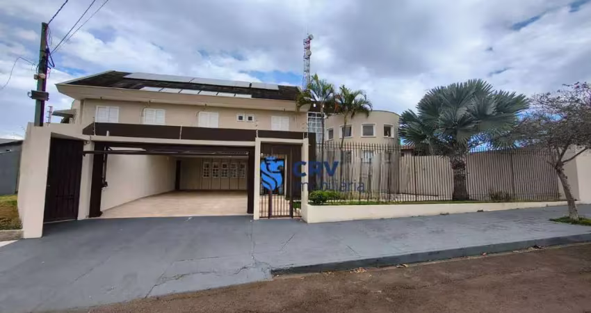 Casa com 4 dormitórios para alugar, 374 m² por r$ 7.900,00/mês - parque residencial alcântara - londrina/pr
