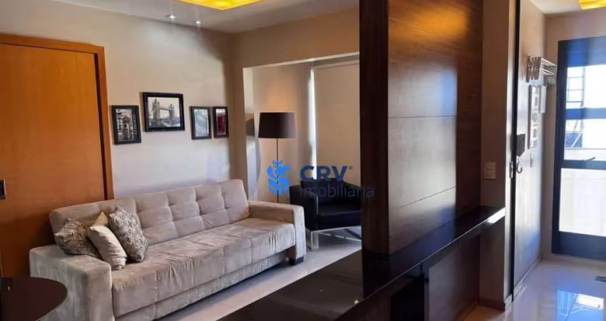 Apartamento com 1 dormitório para alugar, 44 m² por r$ 2.850,00/mês - centro - londrina/pr