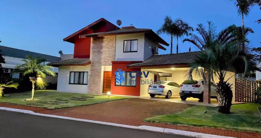 Casa com 4 dormitórios à venda, 330 m² por r$ 2.650.000,00 - jardim tarobá - cambé/pr