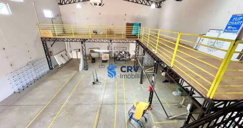 Barracão para alugar, 354 m² por r$ 5.500,00/mês - columbia - londrina/pr