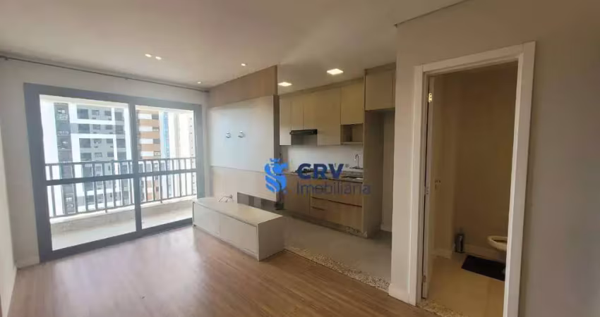 Apartamento com 1 dormitório para alugar, 45 m² por r$ 3.000,00/mês - gleba fazenda palhano - londrina/pr