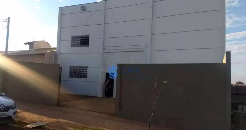 Barracão para alugar, 184 m² por r$ 3.300,00/mês - jardim vale azul - londrina/pr