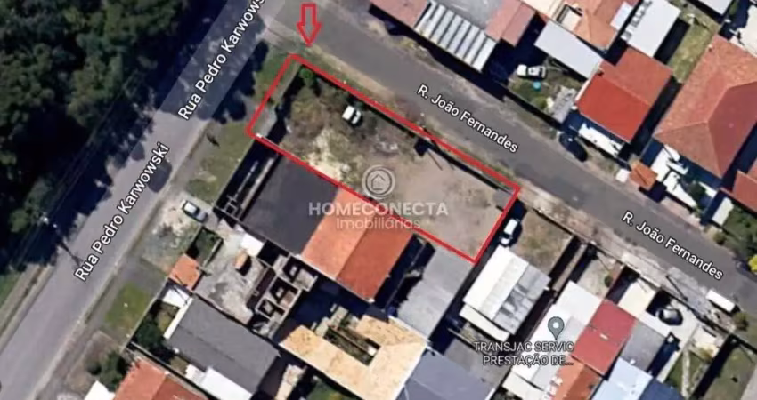 Terreno à venda na Rua Pedro Karwowski, Guatupê, São José dos Pinhais