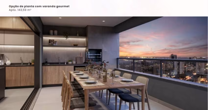 Excelente apartamento , espaçoso e com um enorme sacada com linda vista .