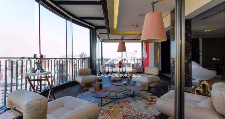 Cobertura Triplex , 565m², 4 suítes, 9 vagas, à venda na Vila Nova Conceição