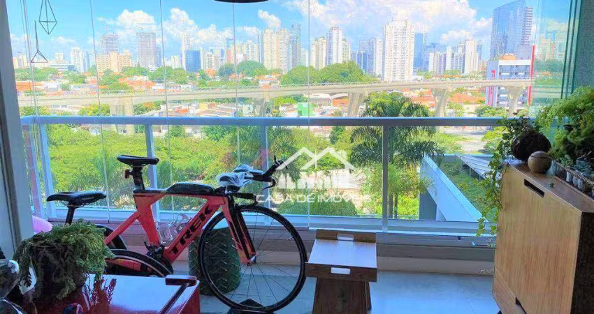 Vende lindo apartamento com 1 dormitório. Excelente oportunidade para morar ou investir no Brooklin.