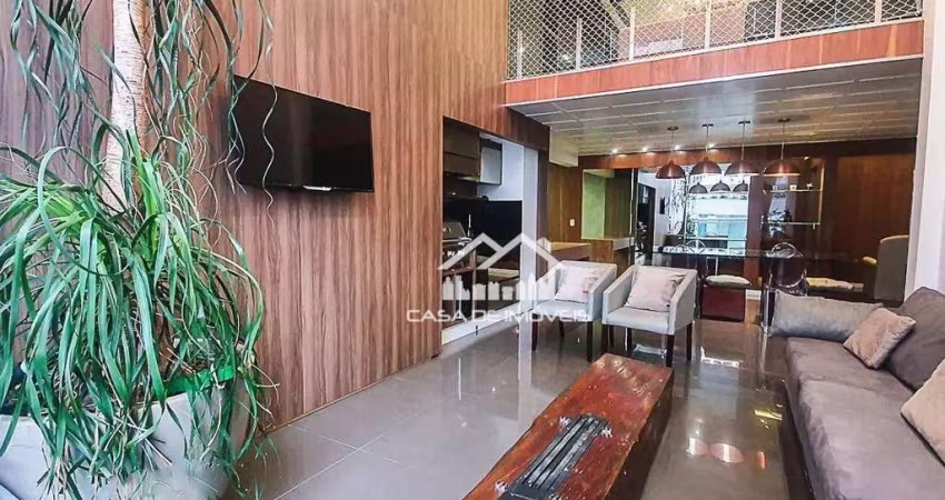 Vende Apartamento Duplex com 192m², com 4 dormitórios, sendo 2 suítes, com 3 vagas de garagem no Brooklin