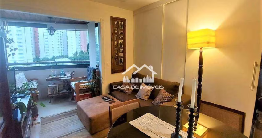 Vende apartamento compacto com 36m², próximo ao Portal do Morumbi.
