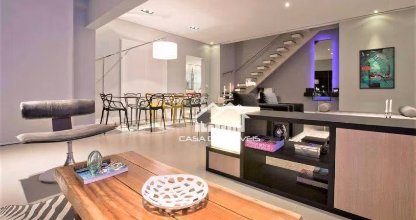 Apartamento à venda no Brooklin, todo mobiliado, maravilhoso, 302m², 4 suítes, 4 vagas