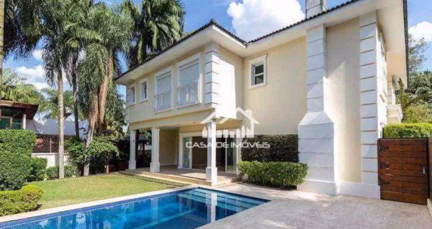 Vende mansão com 4 suítes, 5 vagas, piscina privativa em condomínio no Alto da Boa Vista