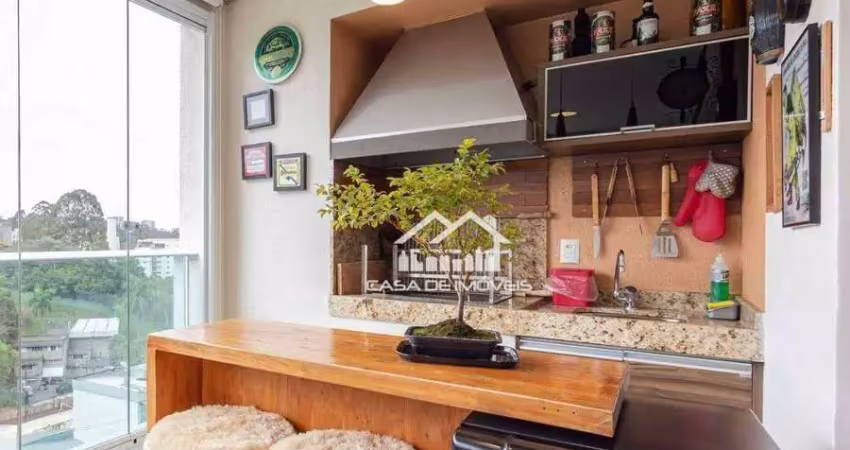 Vende lindíssimo apartamento em condomínio clube no panamby com 129m² e varanda gourmet.