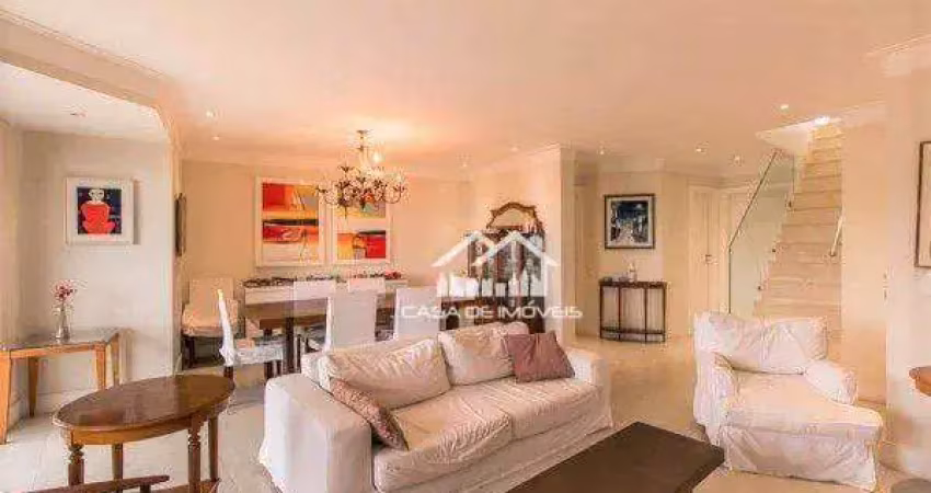 Vende cobertura duplex com 3 suítes, piscina e espaço gourmet no morumbi.