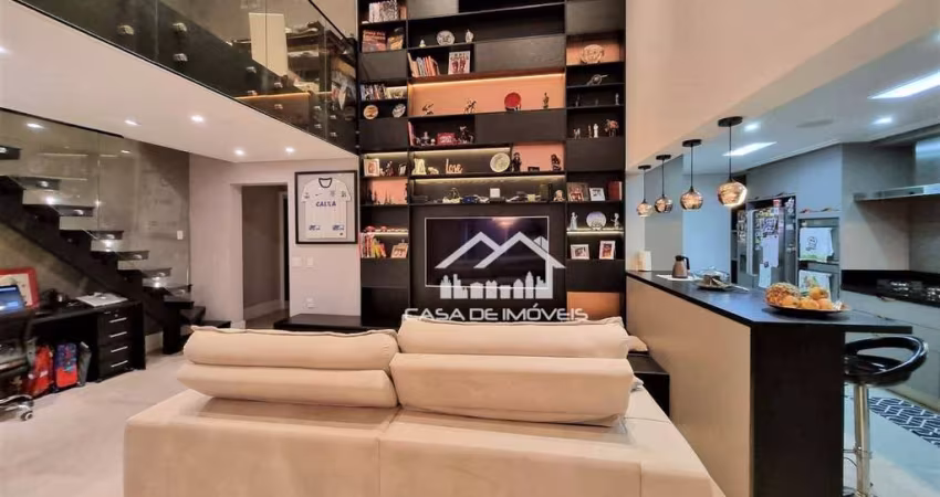 Vende apartamento com 155m², pé direito duplo, 3 suítes e lazer clube no Panamby.
