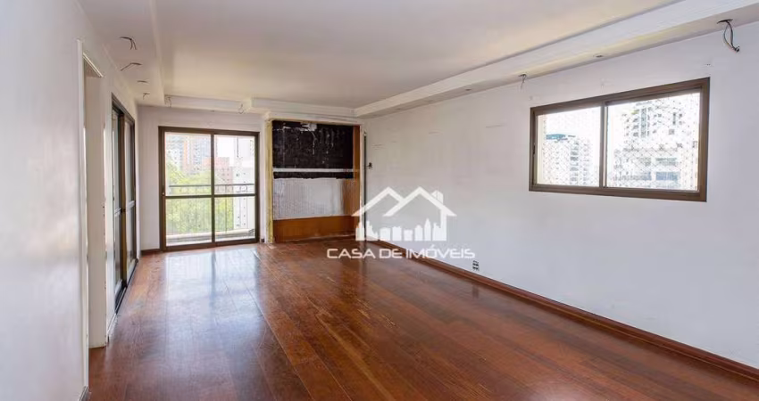 Vende apartamento com 175m², 3 suítes e lazer completo na Vila Andrade.