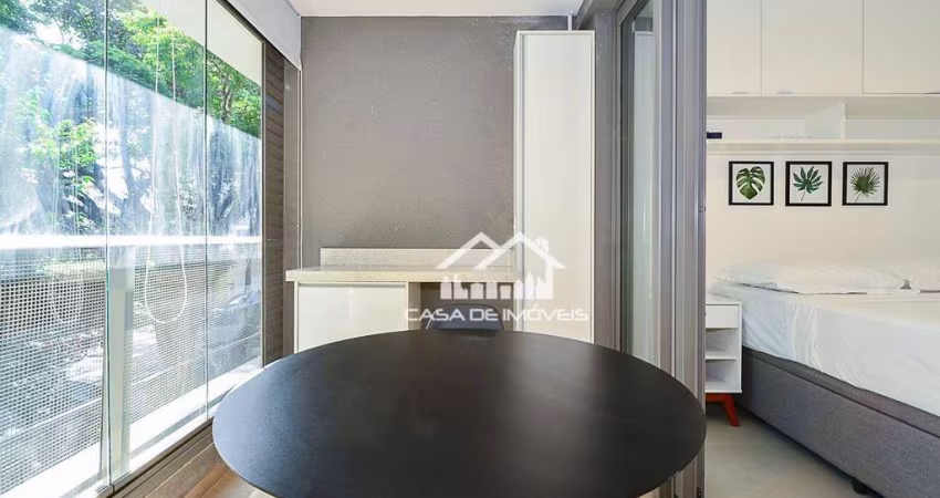 Vende studio mobiliado, super moderno, na Vila Madalena.