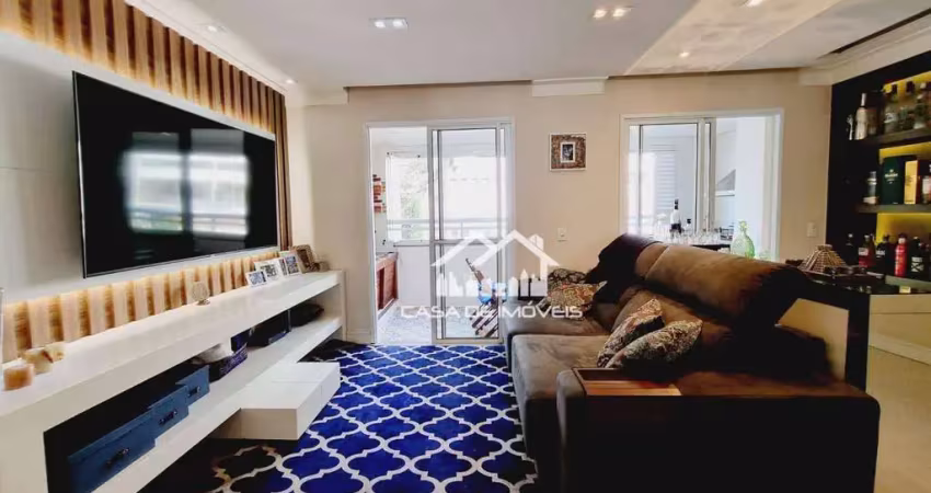 Vende lindo apartamento com 2 suítes, varanda gourmet, 2 vagas e lazer clube no morumbi.
