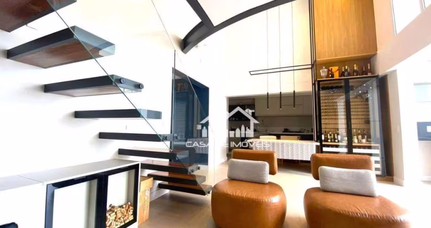 Vende apartamento na Vila Andrade, 163m² mais mezzanino, 4 dormitórios, 3 vagas