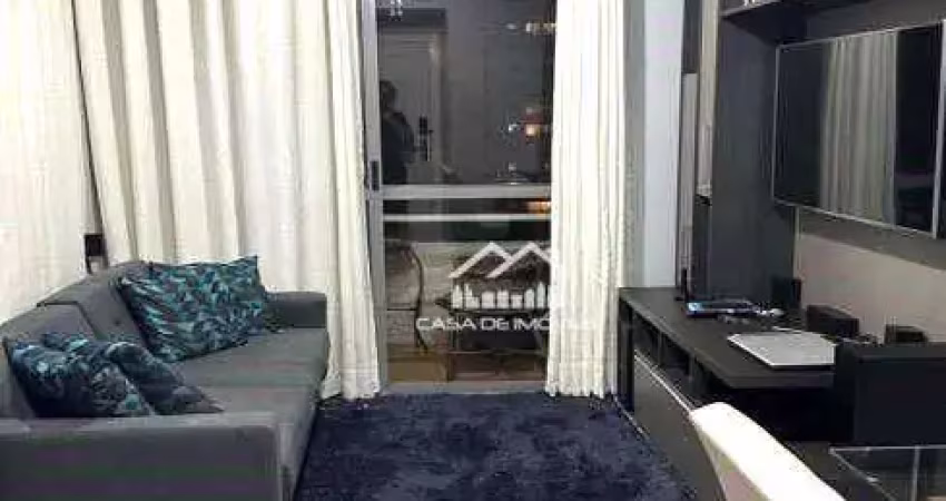 Vende apartamento com 45m², 1 dormitório, 1 vaga, lazer, no brooklin.