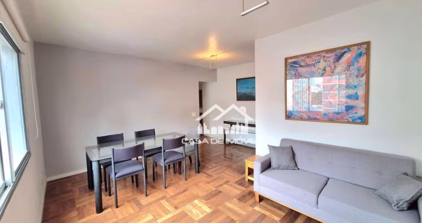 Aluga apartamento com 86m², 2 dormitórios, suite, 1 vaga, mobiliado,  na Vila Olímpia.