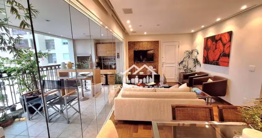 Apartamento à venda, 130m²,  2 suítes, 2 vagas de garagem, no panamby
