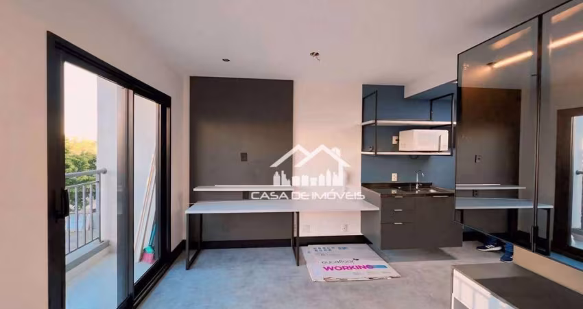 Vende studio de 26m², ao lado do metrô Eucaliptos, em Moema