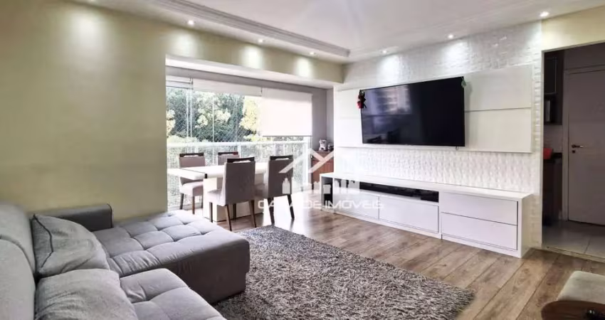Vende apartamento de 84m², com 3 quartos sendo 1 suíte e 1 vaga na Vila Andrade.