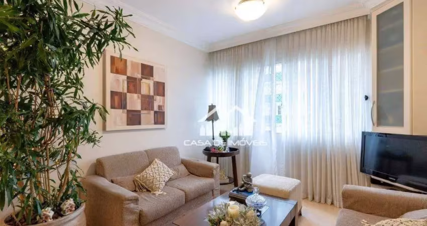 Vende apartamento com 91m² e 3 dormitórios no coração de moema.