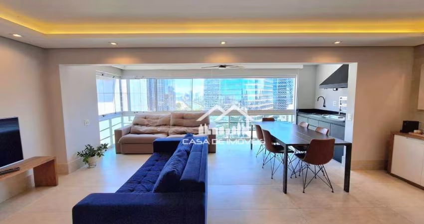 Vende apartamento com 111m², 3 dormitórios, sendo 1 suíte, 2 vagas e lazer clube, na Vila Olímpia